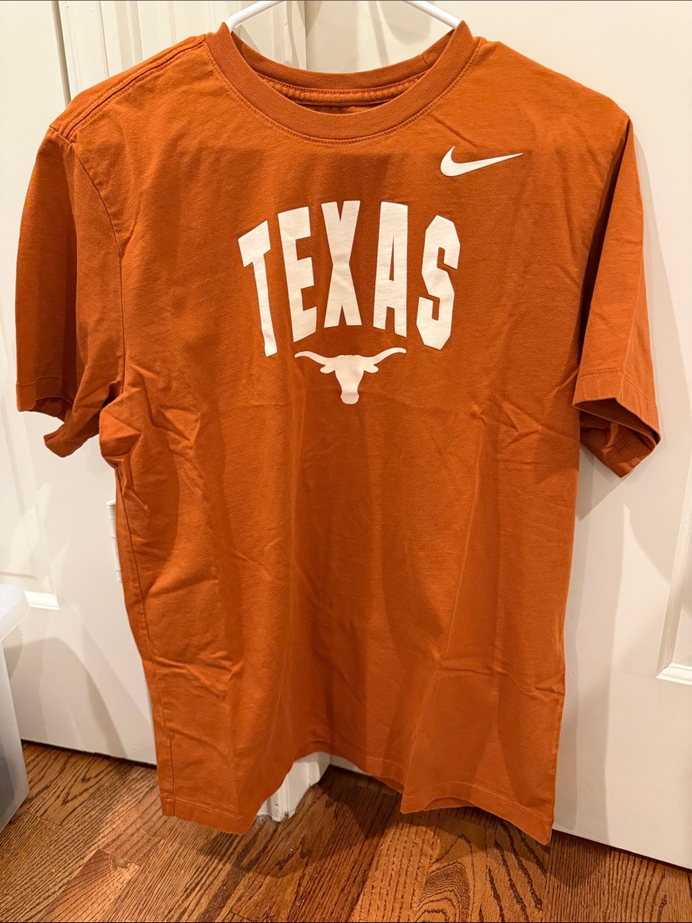 Nike Men's Texas Orange Graphic Tee with White Logos